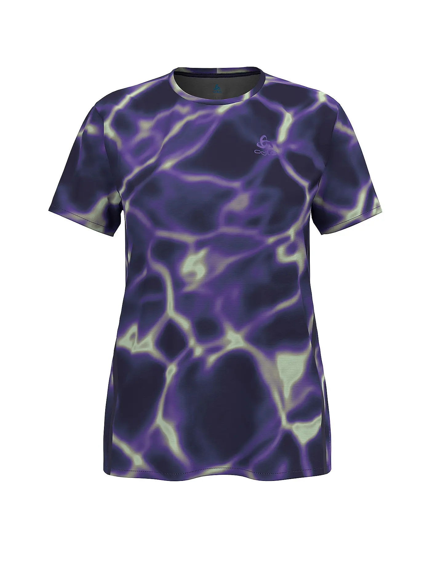 ODLO | Damen Laufshirt Zeroweight Chill-Tec Print | 